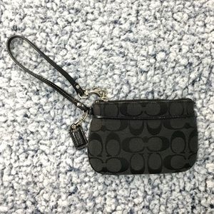 Coach Wristlet - Black